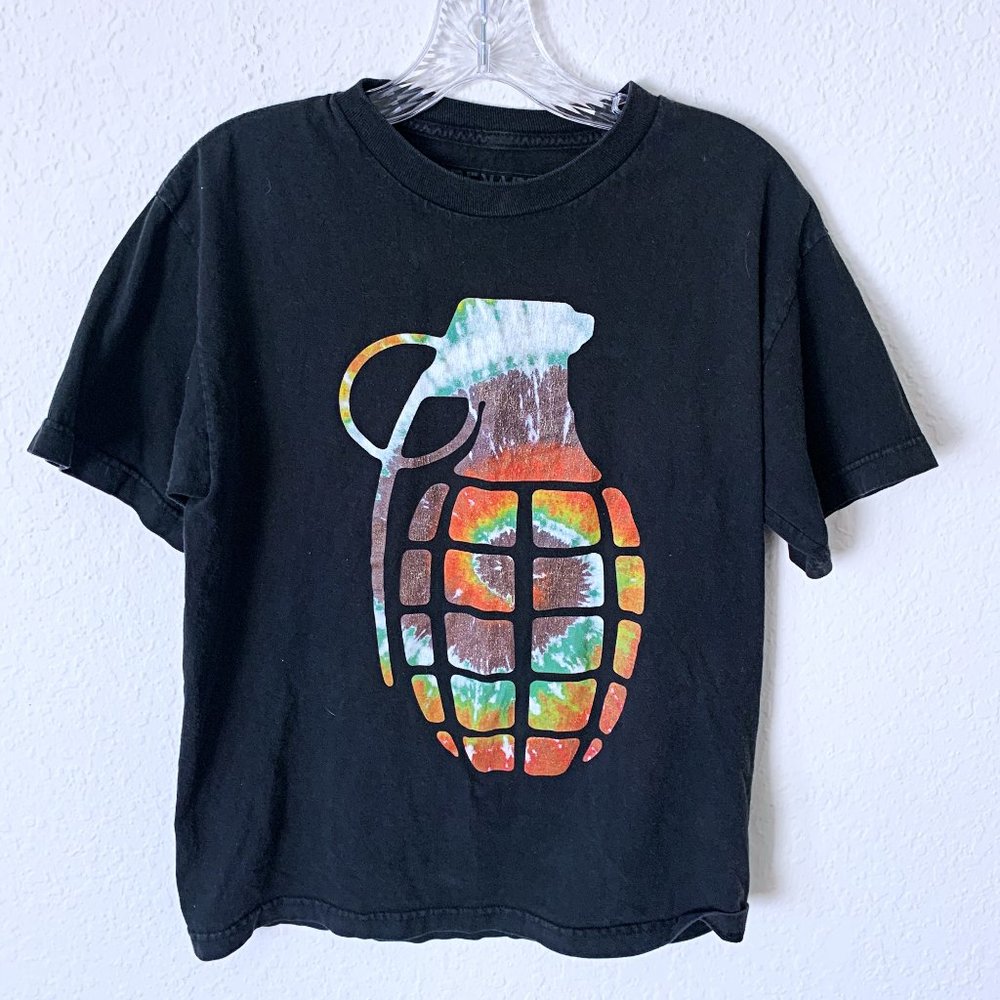 Grenade Fatigue Project Snowboarding Logo Tee Shirt M